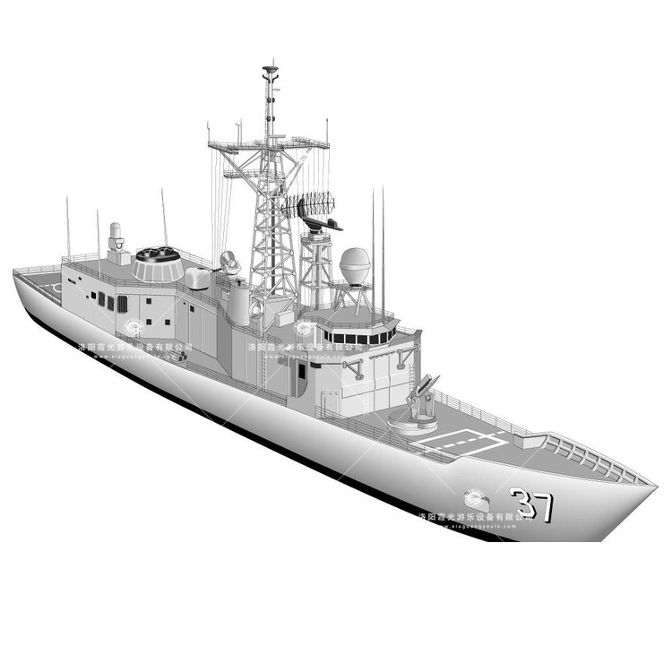 长丰镇充气侦查船模型